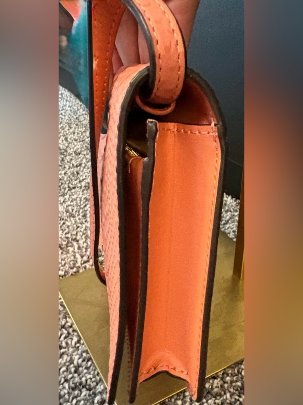 COACH HAYDEN FOLDOVER CROSSBODY CLUTCH. EUC/ LIKE NEW - Picture 7 of 7